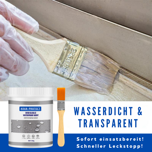 Wasserdichtes transparentes Beschichtungsmittel